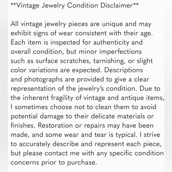 Vintage and Preowned Jewelry - Picture 2 of 2